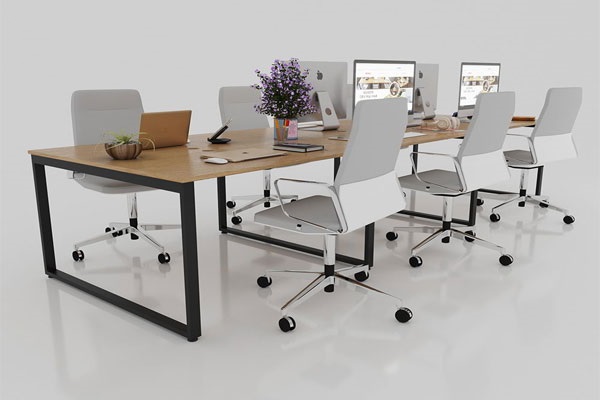 Cụm bàn làm việc 6 chỗ CBV06-1